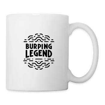 Burping Legend 17 - Tasse - Weiß - Rechts