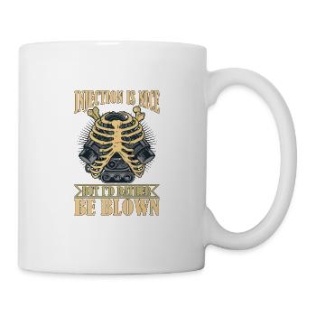 L’injection est agréable mais je préfère être soufflé 6 - Mug blanc - blanc - Droite