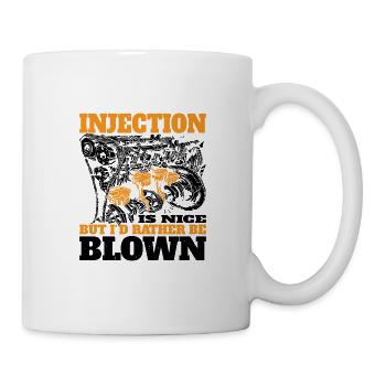 L’injection est agréable mais je préfère être soufflé 7 - Mug blanc - blanc - Droite