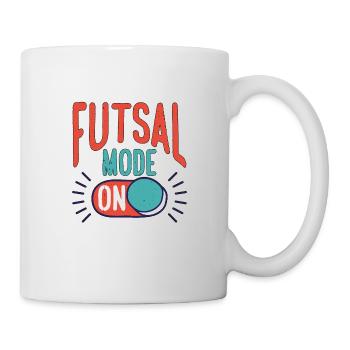 Futsal Mode On 14 - Tasse - Weiß - Rechts