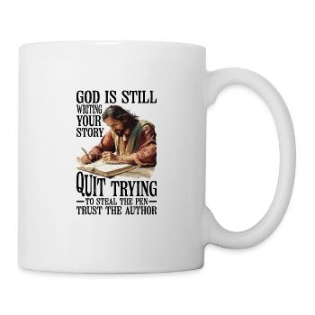 God Is Still Writing Your Story 26 - Mug - white - Right