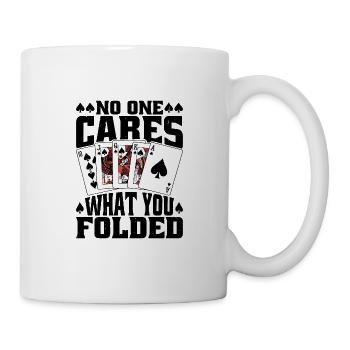 No One Cares What You Folded - Mug - white - Right