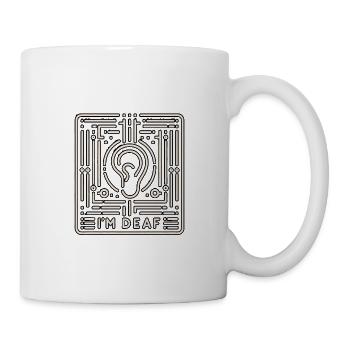 I'm Deaf 40 - Mug - white - Right