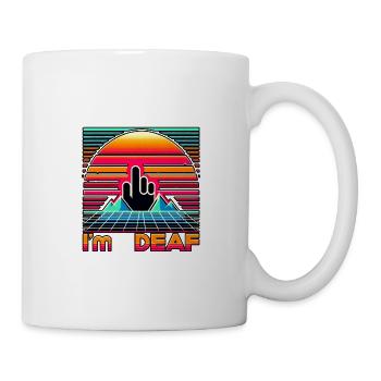 I'm Deaf 49 - Mug - white - Right