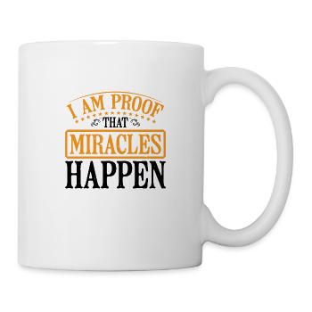 I Am Proof That Miracles Happen 11 - Mug - white - Right