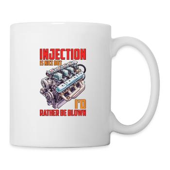 L’injection est agréable mais je préfère être soufflé 16 - Mug blanc - blanc - Droite