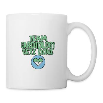 Team Cardiology Gets Done 4 - Tasse - Weiß - Rechts