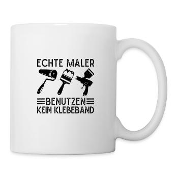 Painters Use Real Painters No Master Painter Idea - Mug - white - Right