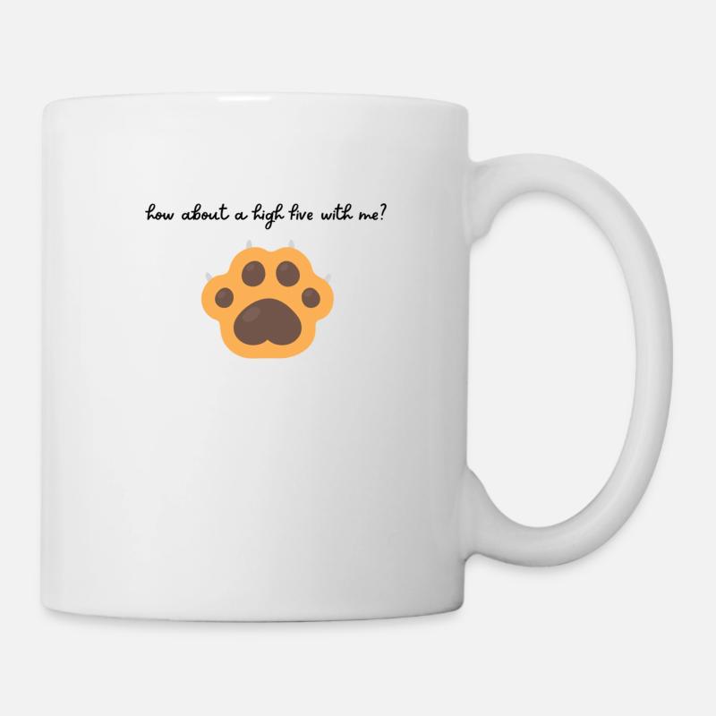 Tierliebe PAWS - Tasse - Weiß
