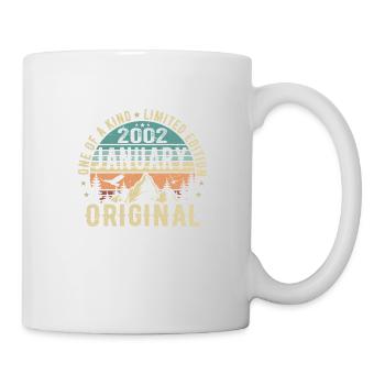 Cadeau d’anniversaire Janvier 2002 - Janvier 2002 - Mug blanc - blanc - Droite