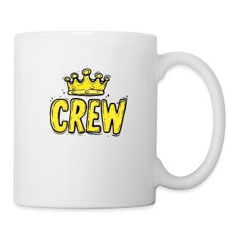 Crew Krone - Tasse - Weiß - Rechts