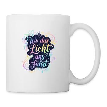 Là où la lumière nous guide - Mug blanc - blanc - Droite