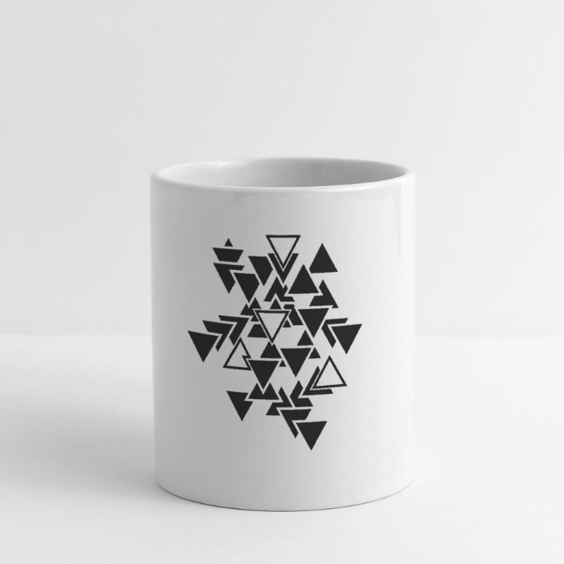 Triangles graphic pattern Mug