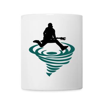 Emblème de la bascule - Mug blanc - blanc - Devant