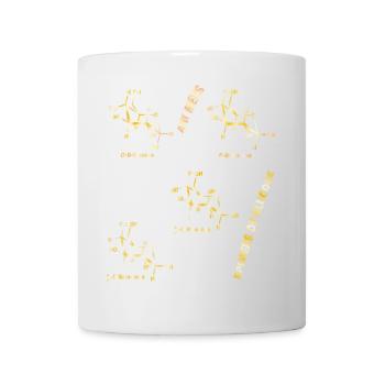 Anomers and Epimers - Rosie Aldrich - Mug blanc - blanc - Devant