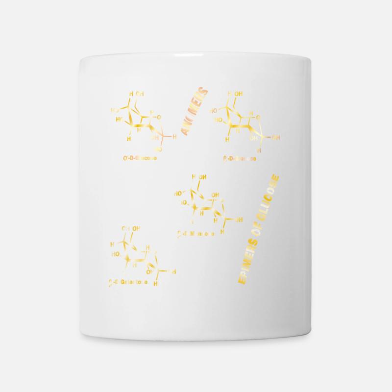 Anomers and Epimers - Rosie Aldrich - Mug blanc - blanc