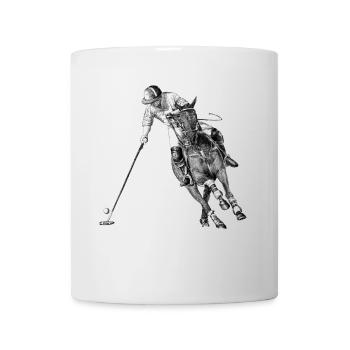 polo sport - Mug blanc - blanc - Devant