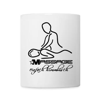 Massage Masseur Physiotherapie Medizin Beruf - Tasse - Weiß - Vorne