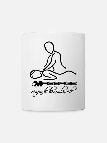 Massage Masseur Physiotherapie Medizin Beruf - Tasse - Weiß