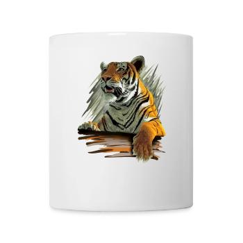 Tiger - Mug - white - Front