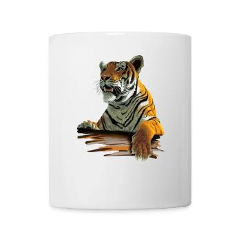 Tiger - Mug - white - Front