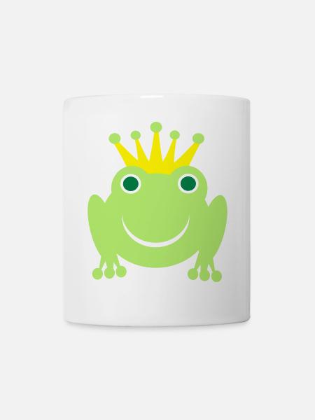 Froschkönig - Tasse - Weiß