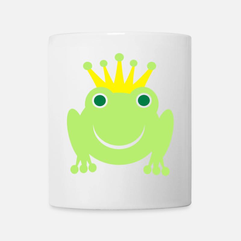 Froschkönig - Tasse - Weiß