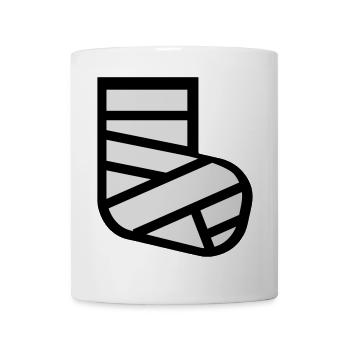 6061912 127146998 Beinbruch - Tasse - Weiß - Vorne
