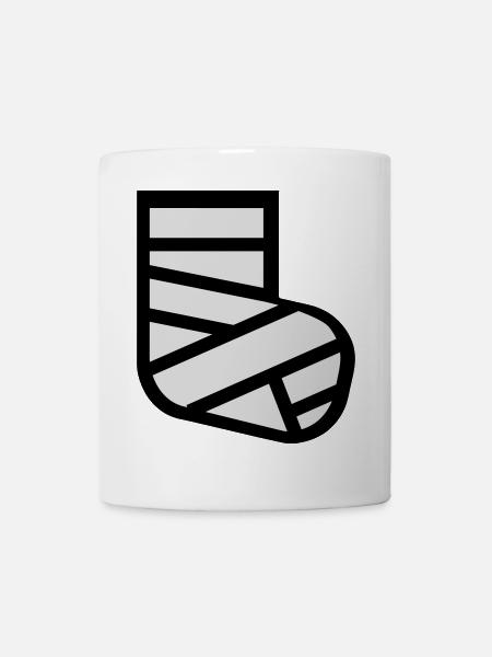 6061912 127146998 Beinbruch - Tasse - Weiß