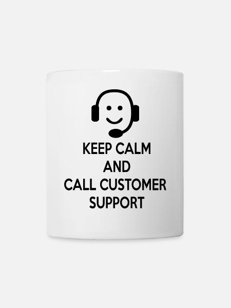 6061912 122552662 Helpline - Tasse - Weiß