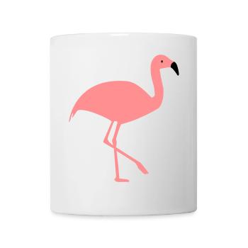 Flamingo - Mug blanc - blanc - Devant