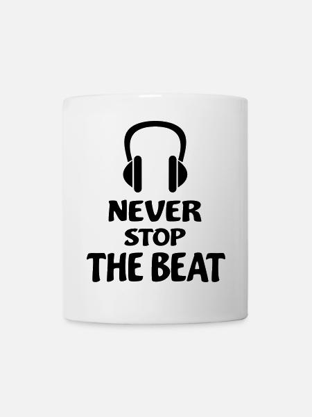 DJ - Mug blanc - blanc