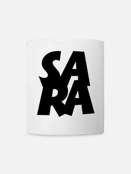 Sara - Tasse - Weiß
