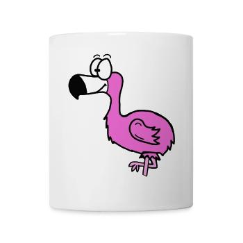 Flamingo - Tasse - Weiß - Vorne