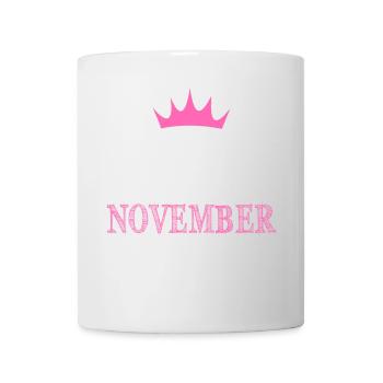 Queens born in November Birthday Birth - Mug - white - Front