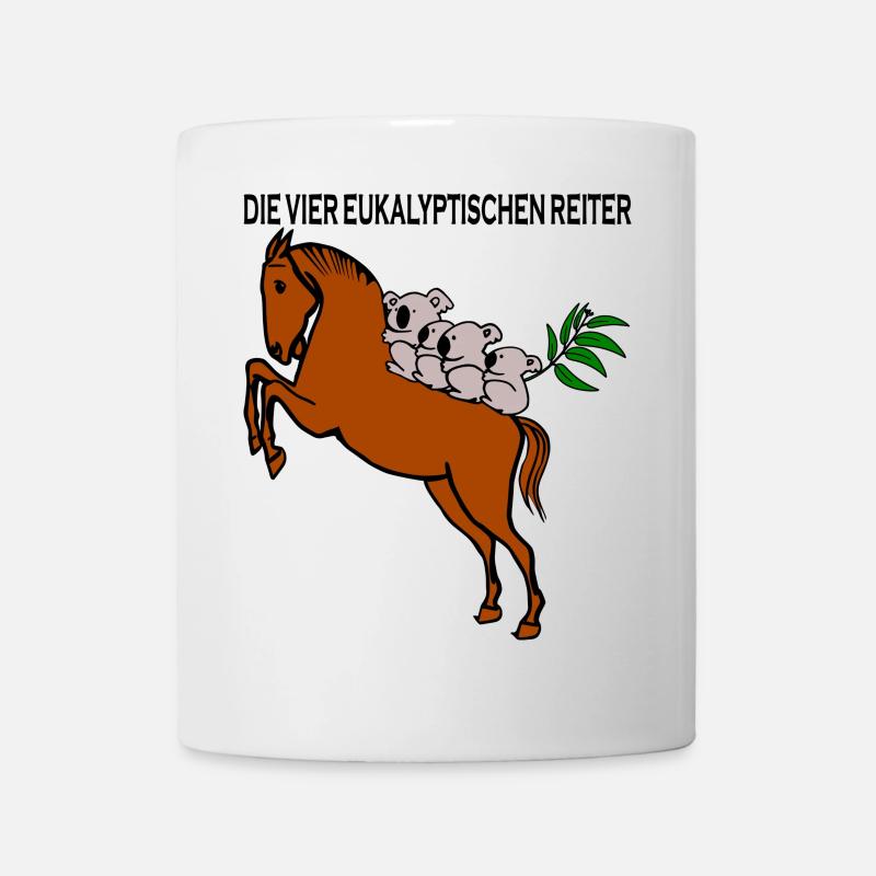 Die vier eukalyptischen Reiter - Tasse - Weiß