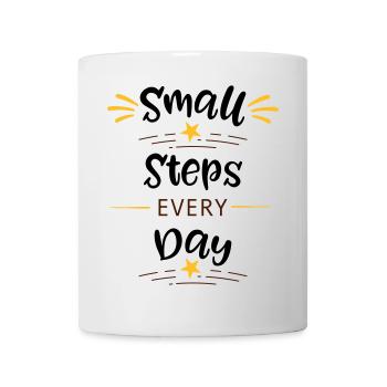 Chaque instant brille Emblème de l’Étoile - Mug blanc - blanc - Devant