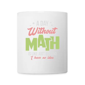 mathématiques - Mug blanc - blanc - Devant