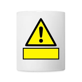 Self-labeling - careful - Mug - white - Front
