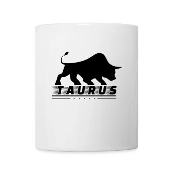 Taureau taureau - Mug blanc - blanc - Devant