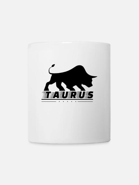 Taureau taureau - Mug blanc - blanc
