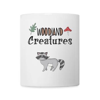 raton laveur nature patrie forêt animal - Mug blanc - blanc - Devant
