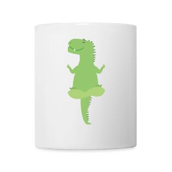 Dino - Tasse - Weiß - Vorne
