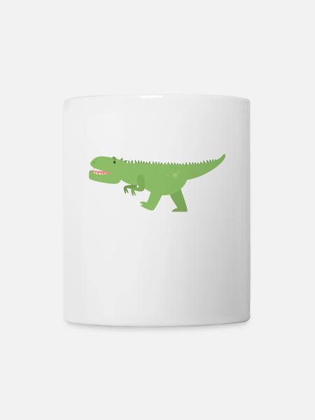 Dino - Tasse - Weiß