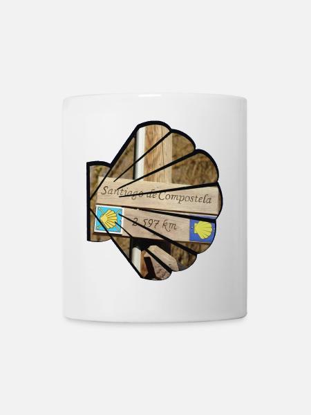 Jakobsweg - Tasse - Weiß