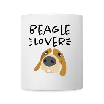 Süßes Beagle Lover Motiv für Hundeliebhaber - Tasse - Weiß - Vorne