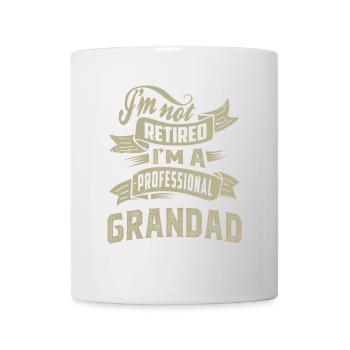 Grand-père professionnel - Mug blanc - blanc - Devant