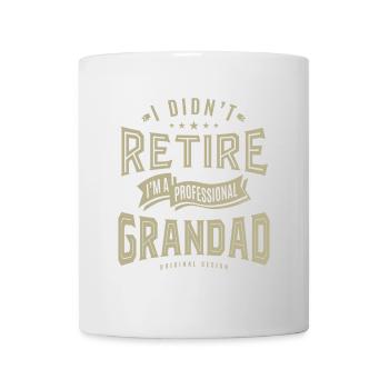 Grand-père professionnel - Mug blanc - blanc - Devant