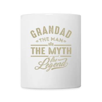 Grandad The Legend - Mug - white - Front
