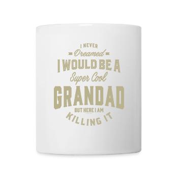 Super cooler Großvater - Tasse - Weiß - Vorne